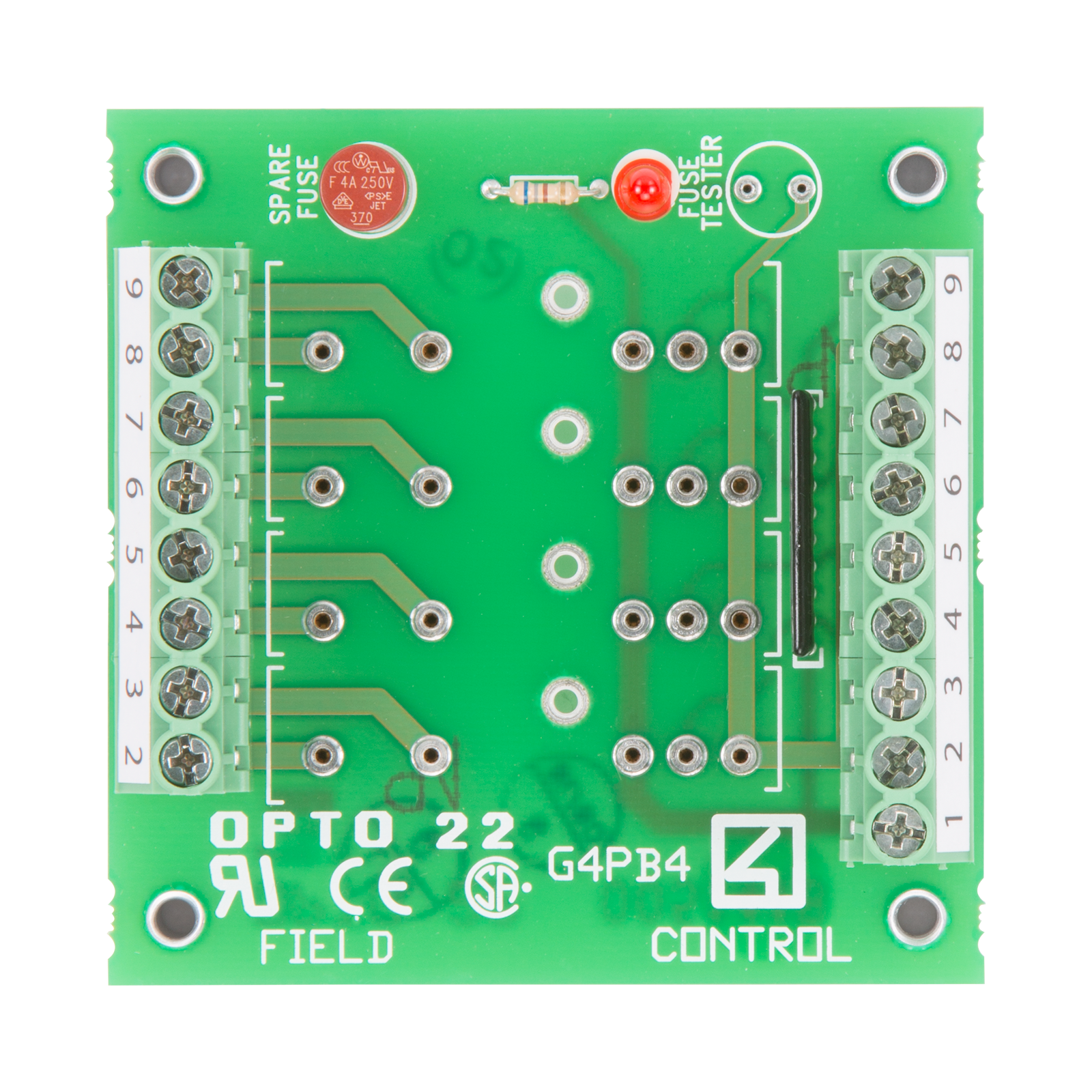 Opto22 G4PB4 G4 Digital 4-Channel Mounting Rack