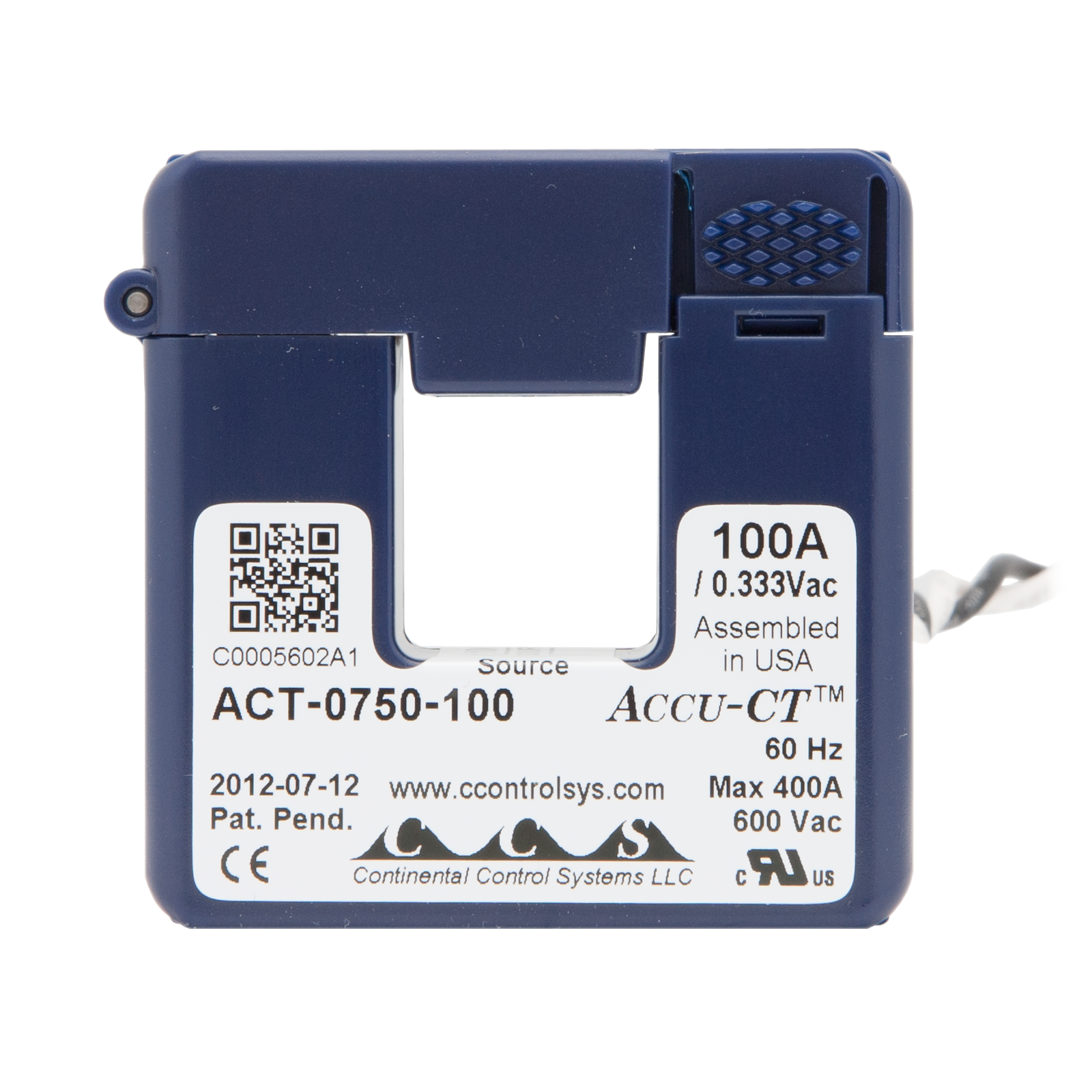 Opto22 - OPTOEMU-ACT-0750-100 - Current Transformer, Split