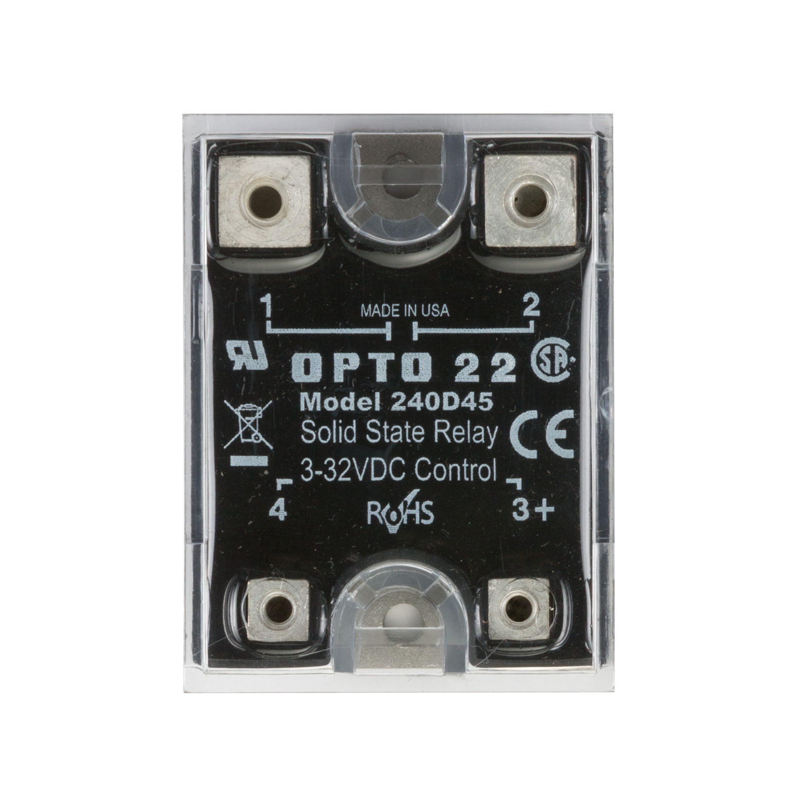 Opto 22 Solid State Relay Safety Cover DEL5 Power Series Model 