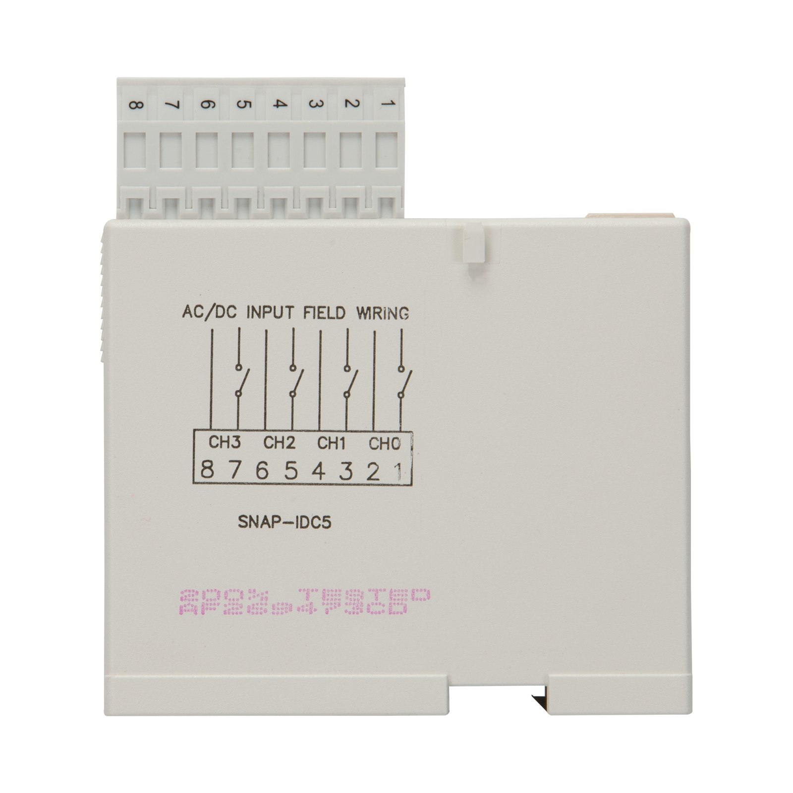 4-Channel Discrete Input Module Opto 22 SNAP-IDC5-FAST-A 18-32 VDC/VAC SNAP High-Speed Digital 4-Channel Discrete Input Module Opto 22 SNAP-IDC5-FAST-A 18-32 VDC/VAC SNAP High-Speed Digital