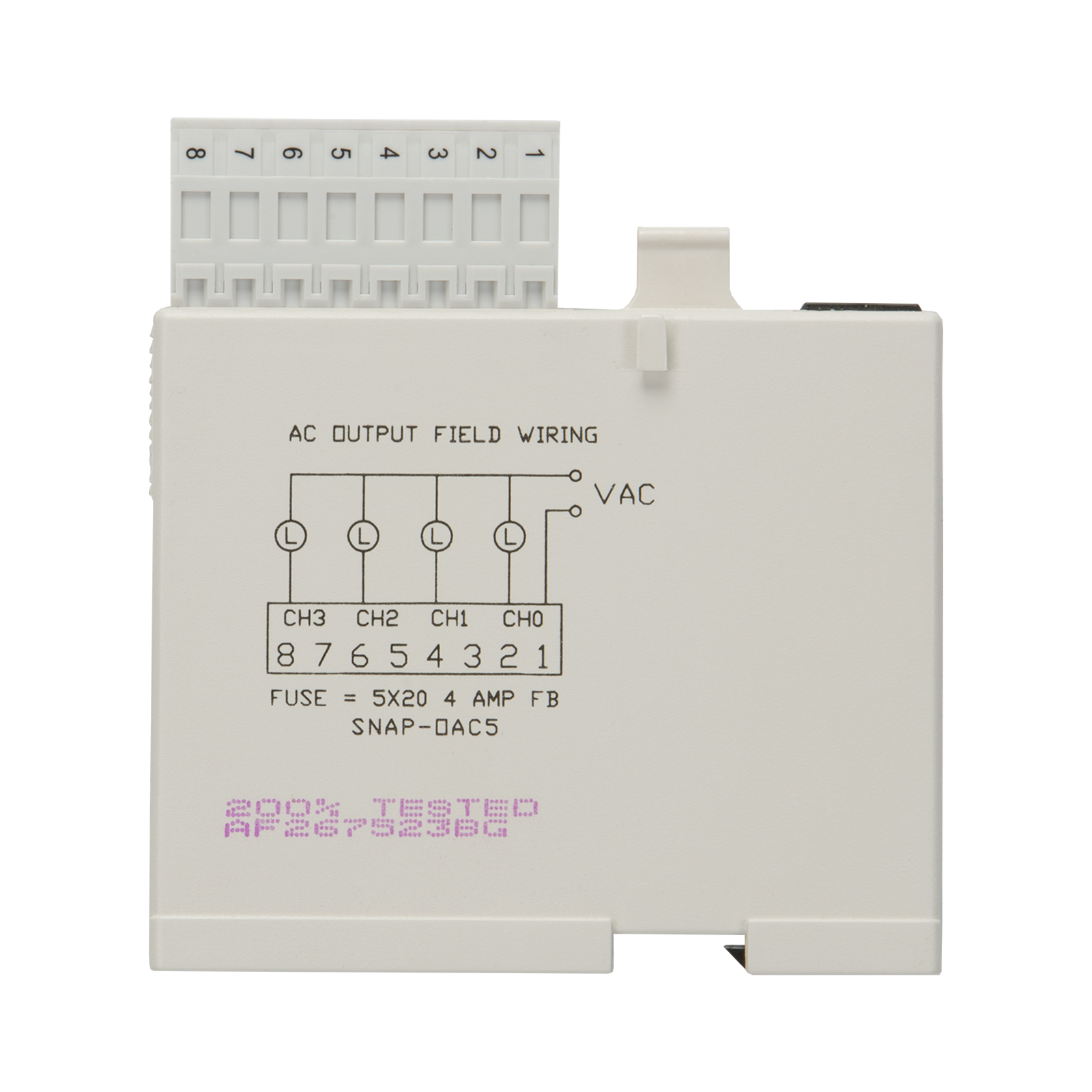 OPTO 22 - SNAP-PS5U SNAP Power Supply 100-250 VAC to 5 VDC - Instru-measure