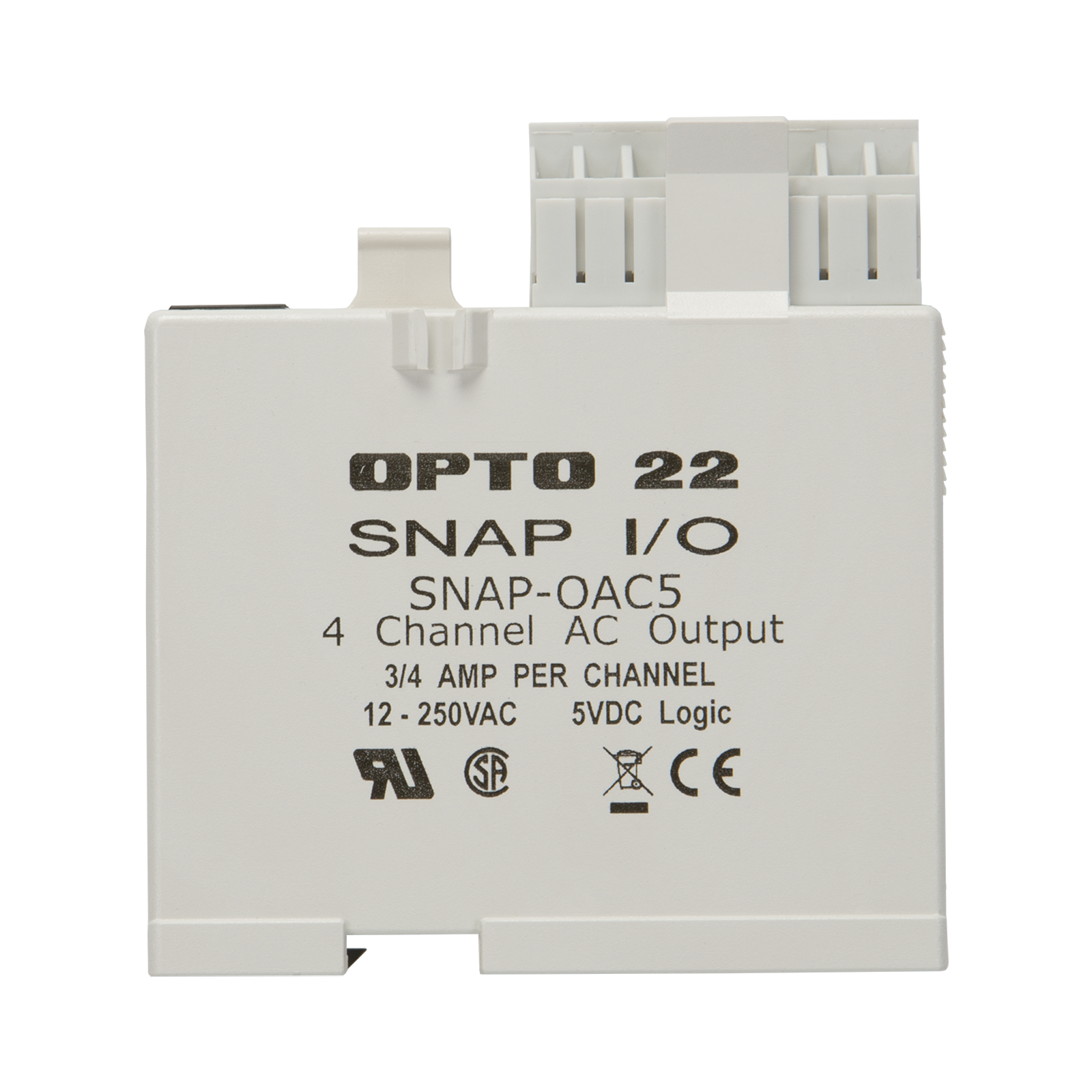 Opto22 - SNAP-OAC5 - SNAP 4-Ch 12-250 VAC Digital (Discrete Opto22 - SNAP-OAC5 - SNAP 4-Ch 12-250 VAC Digital (Discrete