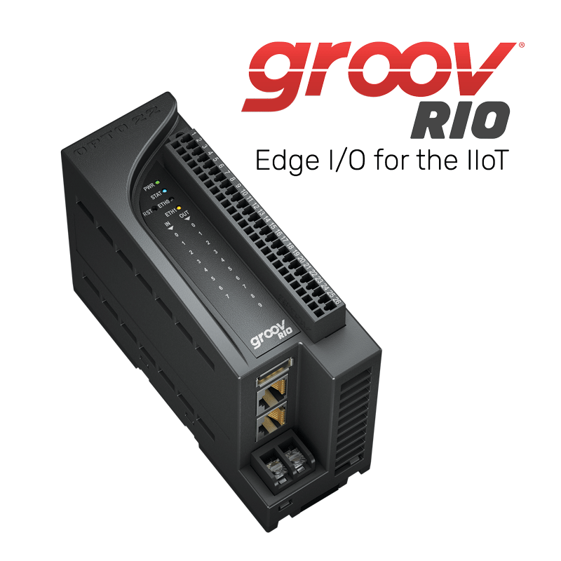 groov RIO - Edge I/O for the IIoT