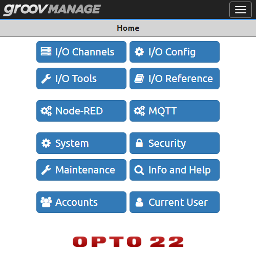 groov Manage for groov RIO