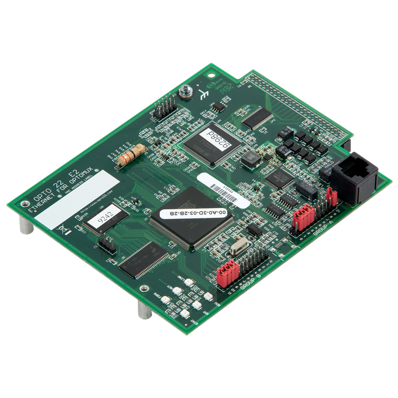 Opto 22 B1 16-Channel Digital Optomux Protocol Brain Board 5 .0-5.2 VDC at 0.5 amps 