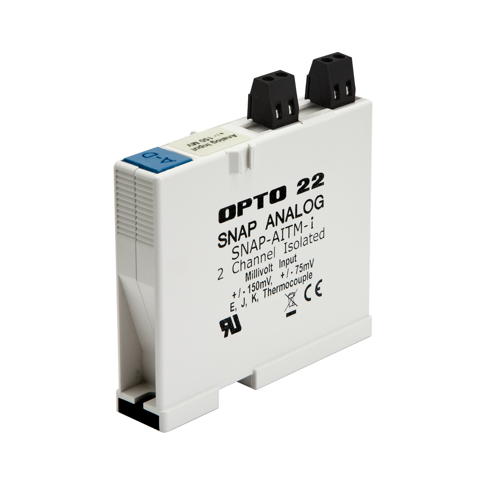 SNAP Analog Input Module -20 mA to +20 mA Input Opto 22 SNAP-AIMA-i 2 Isolated Channels 