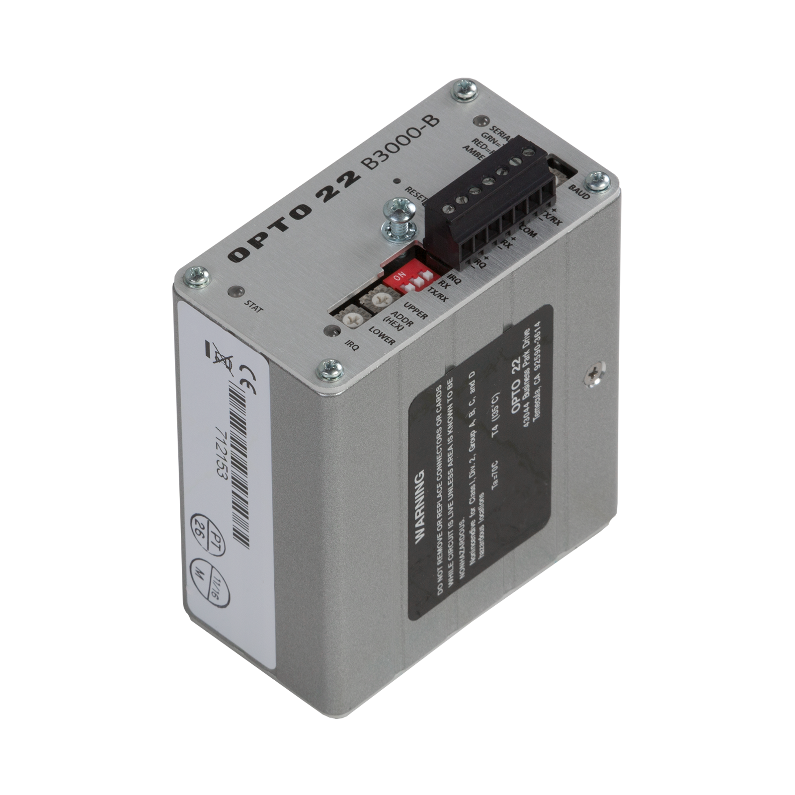 Opto22 - B3000-B-OMUX - SNAP Analog/Digital Brain, Optomux